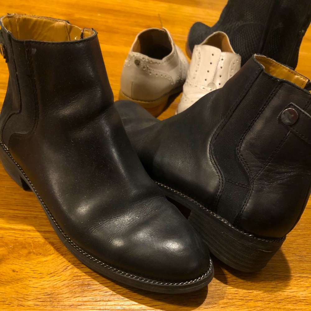 Black booties